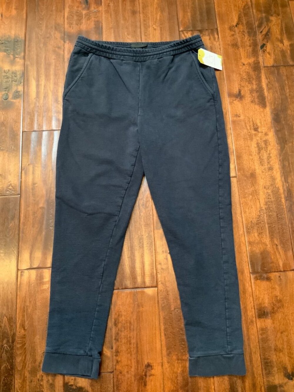 PRADA Navy Blue French Terry Sweatpants Joggers, Size L